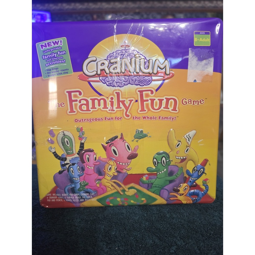 Cranium The Family Fun Game in Collector's Tin 2005 Brand New